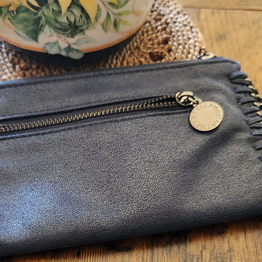 Stella McCartney Falabella Long Wallet Blue - Picture 10 of 10